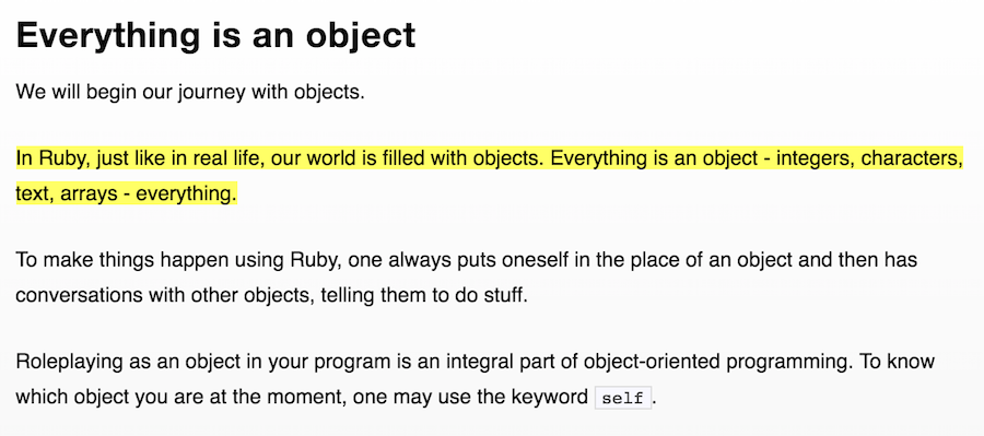 Introduction to Objects